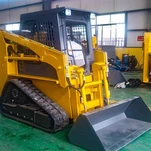 Nakladače Crawler šmykľavky s kapacitou 1 ton